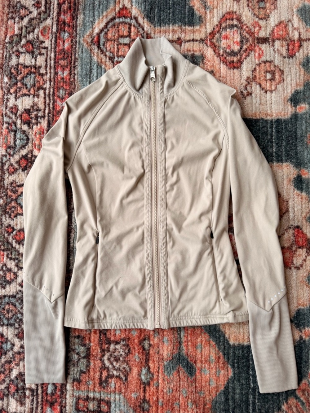 Varley Blush Beige Activewear Jacket